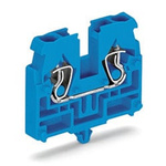 Wago 869 Series Blue Terminal Block, 2.5mm², 1-Level, Cage Clamp Termination