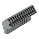 Wago 769 Series Grey Connector, 4mm², Cage Clamp Termination, CSA