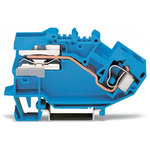 Wago 784 Series Blue Disconnect Terminal Block, 10mm², 1-Level, Cage Clamp Termination, CSA