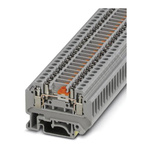 Phoenix Contact URTK/SS-PSB Series Grey Disconnect Terminal Block, Single-Level, Screw Termination