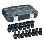 GearWrench 84918N 15 Piece Socket Set, 3/8 in Square Drive