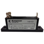 Europower Controls Snubber Capacitor 440V dc 2-ways Panel Mount ECLRC440 Series