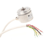 Hengstler RI58-O Series Incremental Incremental Encoder, 1024 ppr, Push Pull Signal, Solid Type, 6mm Shaft