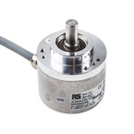 Hengstler AC58 Series Absolute Absolute Encoder, Gray, SSI Signal, Solid Type, 10mm Shaft