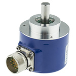 Baumer GI355 Series Optical Incremental Encoder, 500 ppr, HTL/Push Pull Signal, Solid Type, 10mm Shaft