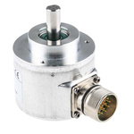 Baumer GI355 Series Optical Incremental Encoder, 5000 ppr, HTL/Push Pull Signal, Solid Type, 10mm Shaft