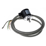 Baumer BDK Series Optical Incremental Encoder, 100 ppr, HTL/Push Pull Signal, Solid Type, 5mm Shaft