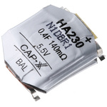 CAP-XX 0.4F Supercapacitor EDLC ±20% Tolerance, Supercap H 5.5V dc
