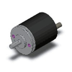 Omron E6A2 Series Incremental Incremental Encoder, 100 ppr, NPN Open Collector Signal, Solid Type, 4mm Shaft