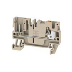 Weidmuller A Series Beige DIN Rail Terminal Block, 2.5mm², Single-Level, Push In Termination