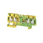 Weidmuller A Series Beige DIN Rail Terminal Block, 2.5mm², Single-Level, Push In Termination