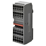 Omron XW6T Series Blue DIN Rail Terminal Block, 0.14 → 2.5mm², Screw Termination