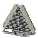 Phoenix Contact PTRV Series Grey Non-Fused DIN Rail Terminal, 0.14 → 2.5mm², Push In Termination