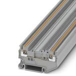 Phoenix Contact PT Series Grey Disconnect Terminal Block, Push In Termination