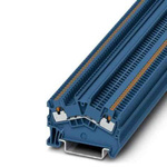 Phoenix Contact PT 1,5 Series Blue Feed Through Terminal Block, 0.14 → 1.5mm², Push In Termination, ATEX, IECEx