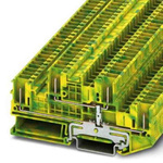 Phoenix Contact STTB Series Green/Yellow Double Level Terminal Block