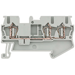Siemens 8WH Series Orange Non-Fused DIN Rail Terminal, 2.5mm², Spring Clamp Termination