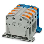 Phoenix Contact PTPOWER 185 Series Blue, Grey Component Terminal Block, 185mm², Push In Termination