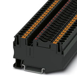 Phoenix Contact PT 6 Series Black Fused DIN Rail Terminal, 10mm², Single-Level