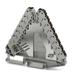 Phoenix Contact PTRVB 8-FI Series Grey DIN Rail Terminal Block, 0.14 → 6mm², Push In Termination