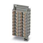 Phoenix Contact 5/32-2, PTMC 1 Series Grey DIN Rail Terminal Block, 0.14 → 2.5mm², Push In Termination