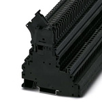 Phoenix Contact  UT 4 - L/HESILA Series Black Fused DIN Rail Terminal, 4mm², Double-Level