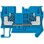 Siemens 8WH Series Blue DIN Rail Terminal Block, 6mm²