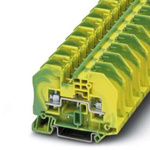 Phoenix Contact RTO 3-PE Series DIN Rail Terminal Block, 0.1 → 2.5mm², Bolt Termination