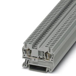 Phoenix Contact ST 2.5-BE Series Grey Feed Through Terminal Block, 0.08 → 4mm²