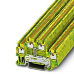 Phoenix Contact PTTB 1.5/SPE Series Double Level Terminal Block, 0.14 → 1.5mm², Push In Termination, ATEX, IECEx