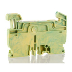 Rockwell Automation 1492-P Series Green/Yellow Feed Through Terminal Block