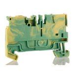 Rockwell Automation 1492-P Series Green/Yellow Feed Through Terminal Block