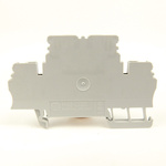 Rockwell Automation 1492 Series Grey DIN Rail Terminal Block, 2.5mm², Plug In Termination