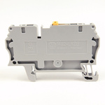 Rockwell Automation 1492 Series Grey DIN Rail Terminal Block, 2.5mm², Spring Clamp Termination
