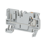 Rockwell Automation 1492-P Series Grey DIN Rail Terminal Block, 2.5mm², Push In Termination, ATEX