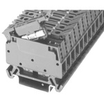 Rockwell Automation 1492-W Series Black Feed Through Terminal Block, Screw Termination, Fused