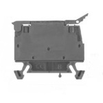 Rockwell Automation 1492-W Series Black Fused DIN Rail Terminal, Screw Termination, Fused