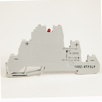 Rockwell Automation 1492-W Series Red Feed Through Terminal Block, Screw Termination