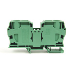 Rockwell Automation 1492 Series Green DIN Rail Terminal Block, 35mm², Spring Clamp Termination, ATEX, IECEx