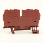 Rockwell Automation 1492 Series Black DIN Rail Terminal Block, 4mm², Spring Clamp Termination, ATEX, IECEx