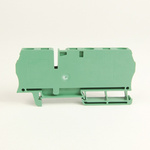 Rockwell Automation 1492 Series White DIN Rail Terminal Block, 6mm², Spring Clamp Termination, ATEX, IECEx