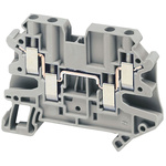 Schneider Electric TRV Series Grey Feed Through Terminal Block, 4mm², Screw Termination, ATEX