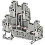 Schneider Electric TRV Series Grey DIN Rail Terminal Block, 4mm², Screw Termination, ATEX