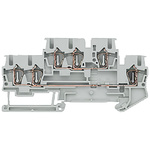 Siemens 8WH2023 Series Grey DIN Rail Terminal Block, 2.5mm², Spring Termination