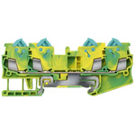 Siemens Green/Yellow DIN Rail Terminal Block, 1.5mm², Single-Level