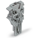 Wago X-COM S, 2022 Series Grey DIN Rail Terminal Block, 2.5mm², Single-Level, Push-In Cage Clamp Termination