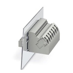 Phoenix Contact Grey Feed Through Terminal Block, 1-Level, Push In Spring Termination