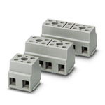 Phoenix Contact G 10/ 5 Series Grey Terminal Block, 10mm², Single-Level, Screw Termination
