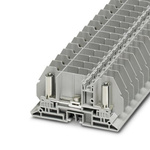 Phoenix Contact RBO 5-T-F Series Grey Test Disconnect Terminal Block, 6mm², 1-Level, Bolt Termination