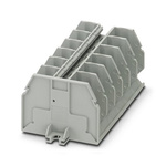 Phoenix Contact RBO 5-F/6 Series Grey Terminal Block, 10mm², 1-Level, Bolt Termination